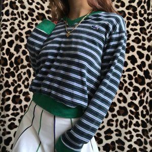 Velour Lacoste Sweater